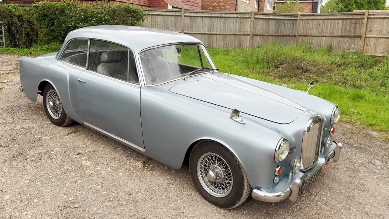 1959 Alvis TD21 FHC Series 1 manual for sale walkaround
