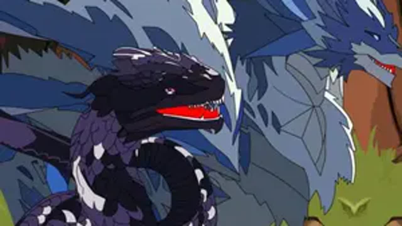 老虎獅子一族入侵環山大水庫，巨蟒成功擊敗並收服 沙雕動畫 二次元 動畫 原創動畫