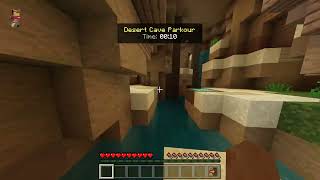 Minecraft Summer Event| Desert Cave Parkour in 17s