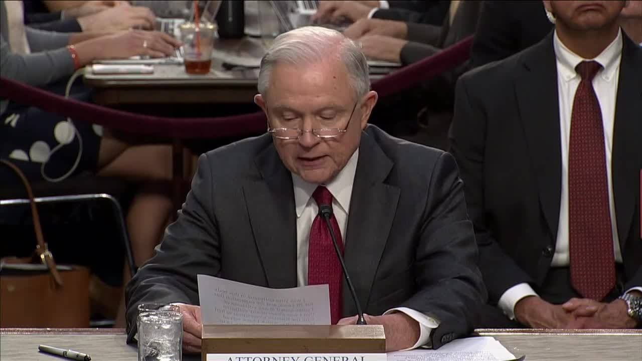 Russia intrigue continues to swirl as Jeff Sessions testifies