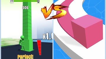 Stack Colors Vs Line Color 3D : Gameplay Walkthrough - Level 1-9999 Unlock All Level (iOS, Android)