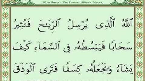 سورة الروم 40-60