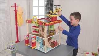 KidKraft Wooden Fire Station Play Set - Item 63236
