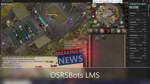 OSRS LMS BOTS 50+ jagex