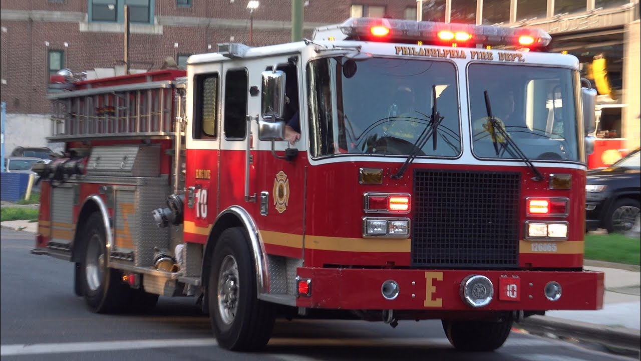 PFD Engine 10 Responding - YouTube