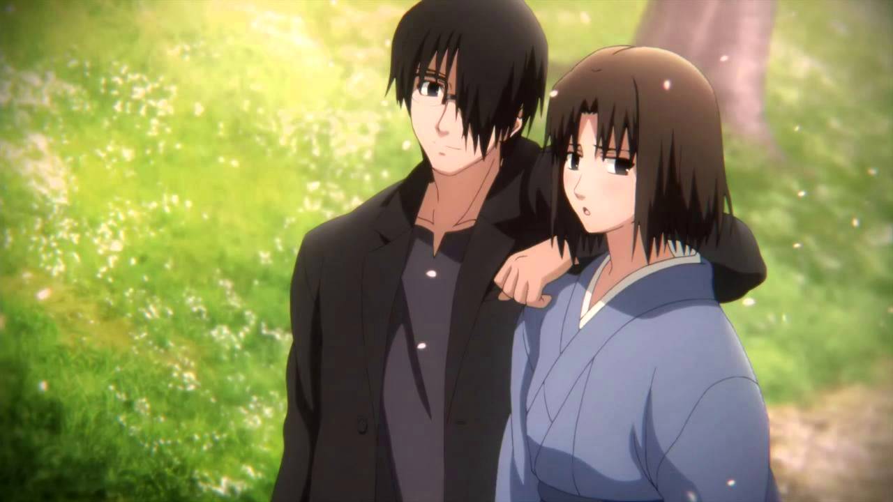 Image result for shiki ryougi and mikiya kokutou