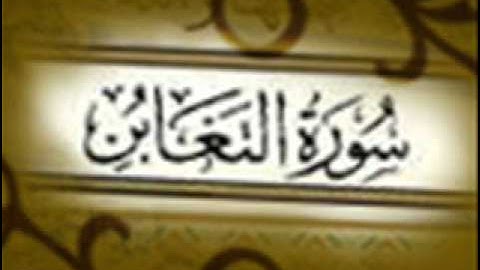 سورة التغابن :: خالد القحطاني :: Khaled Al Qahtani