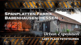 Spanplatten Fabrik Babenhausen Lost Place Fototouren Urban-Expedition