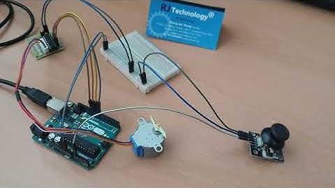Arduino Uno 로 Joystick 모듈을 사용해서 28BYJ-48 스테핑모터 제어해 보기