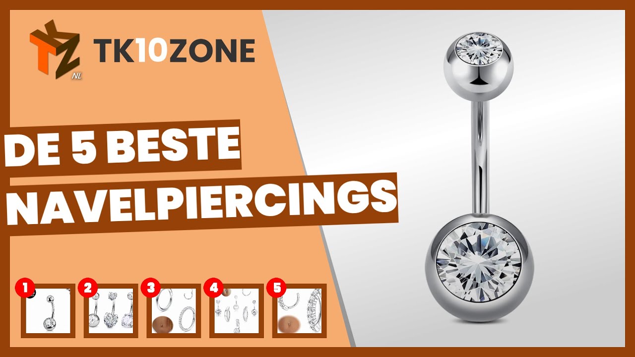 De 5 beste navelpiercings