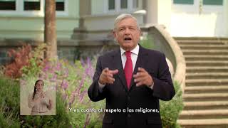 Vamos a garantizar las libertades: AMLO