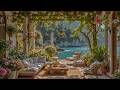 Elegant Lakeside Resort Jazz ☕ Relaxing Café Jazz Music with Tranquil Water Views for Work & Study