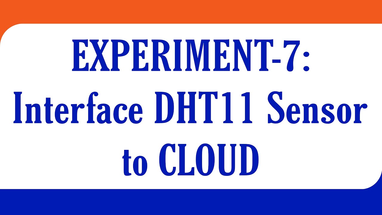 Interfacing DHT11 sensor with Raspberry pi and upload temperature and ...