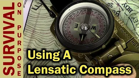 How To Use A Lensatic Compass For Beginners - Cammenga 3H