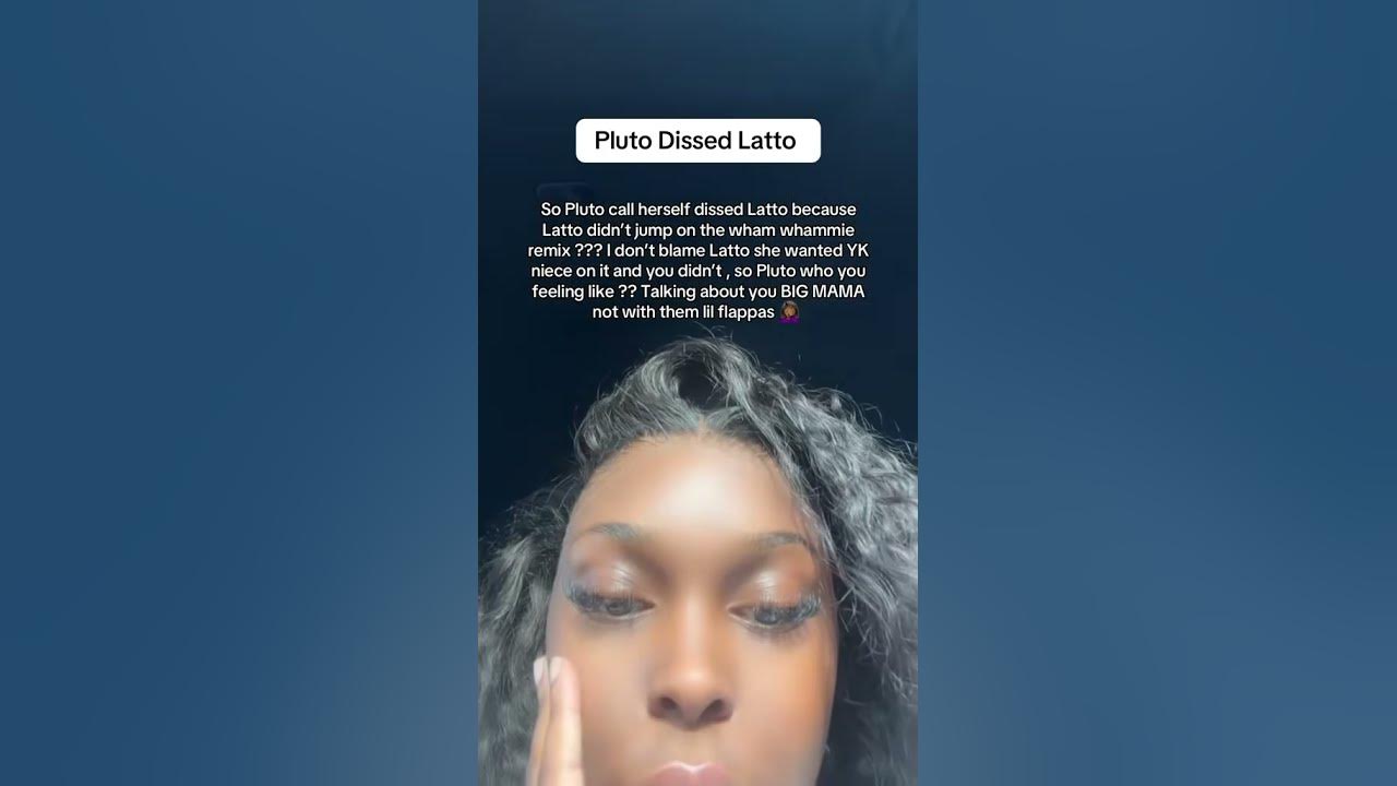 Pluto dissed Latto in her new song “excuse me” #rapdiss #latto #trendingshorts