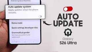 Samsung S26 Ultra: How to Disable Auto Software Updates! screenshot 2