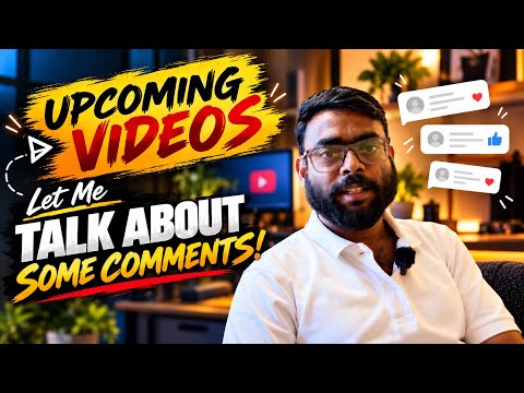 Upcoming Videos & A Few Things I Want to Say About Your Comments! | Miles with Subbu 