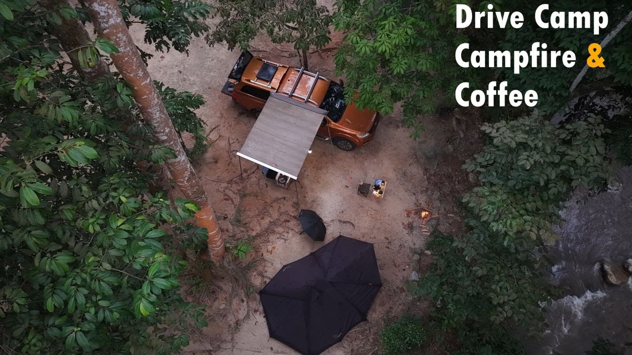 4x4 Riverside Camping | Campfire & Nature Escape (Malaysia) | Castra Sahom Valley Campsite
