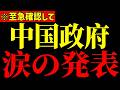 ※中国政府が発狂してとんでもない発表したので大至急見てください…日本の分岐点は今です【北村晴男/高市早苗/日本保守党/自民党】