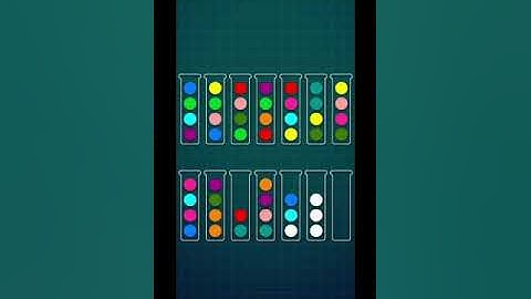 Ball sort puzzle level 164