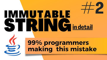 What is Immutable String | Why String is Immutable In Java (Hindi) @-xplained
