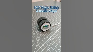 DIY Yoyo with 2 Bottle Caps: Easy & Fun! #diy #yoyo
