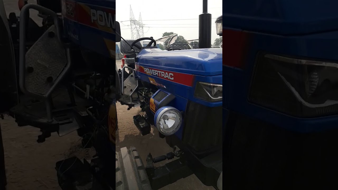 Powertrac euro 50 next || Low medium High gear tractor