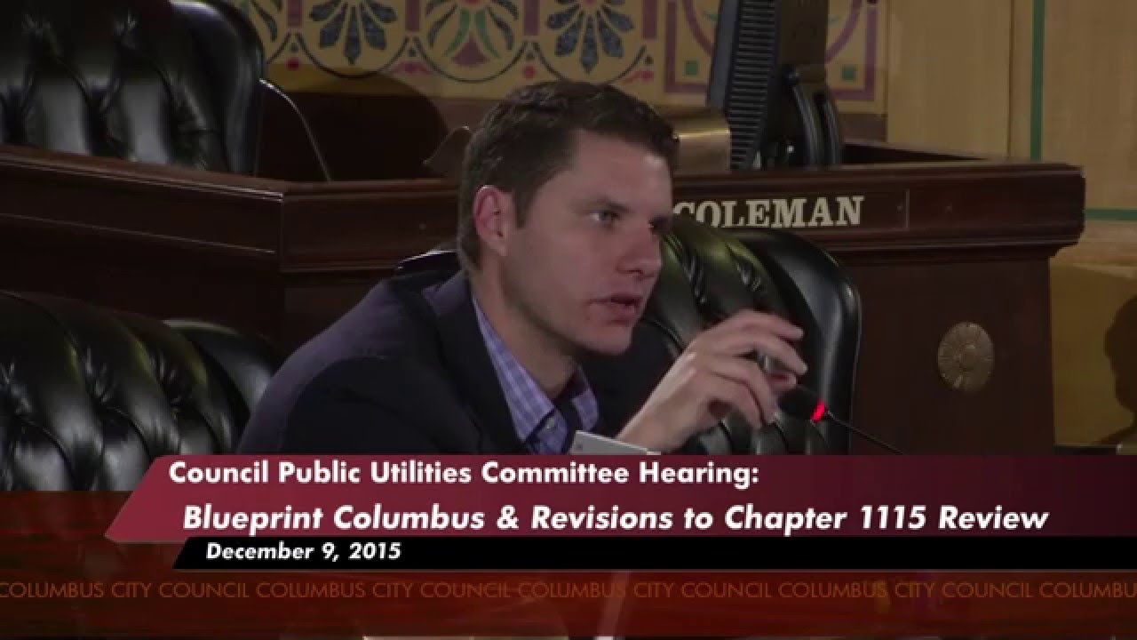 Columbus City Council Public Utilities Committee 12/9/15