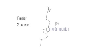 Cello Scales: F major 2 octaves