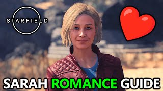 Starfield - Sarah Romance Guide - Marriage Quest - Starcrossed Achievement Reach Max Relationship