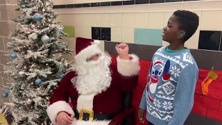 Santa brings special gift for Longview’s hearing-impaired students
