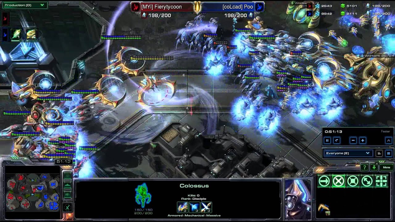 games people play HD Starcraft 2 MYi.Fierytycoon v coL.Poo PvP Heart of the Swarm p2