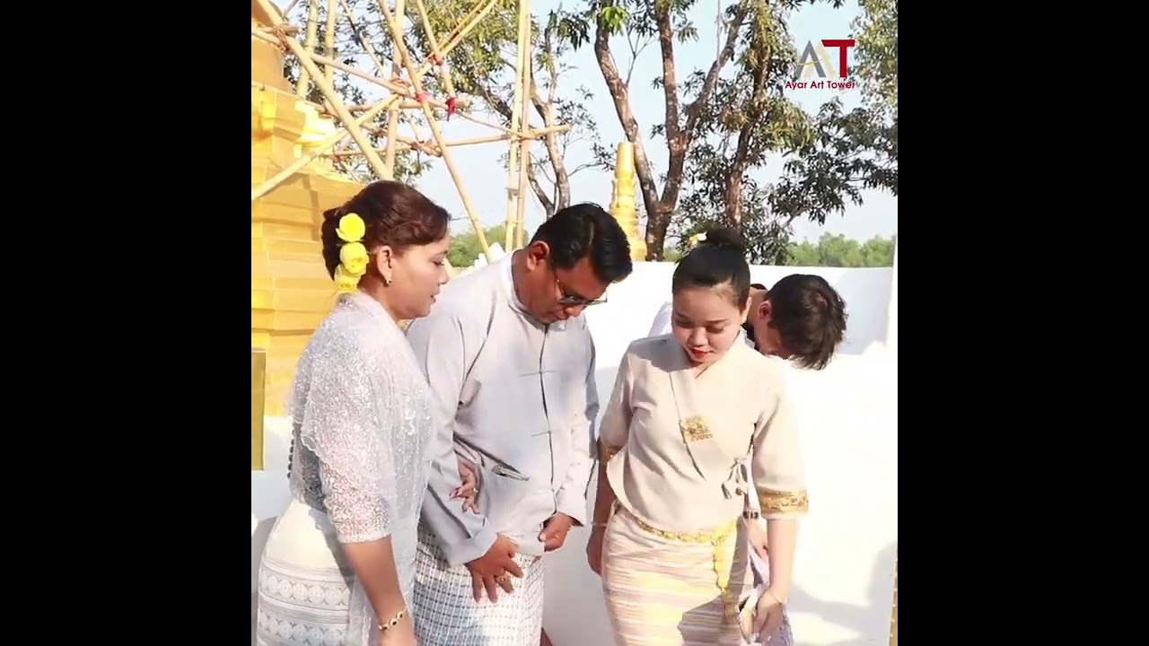 မြနန်းမဟာကျောင်းတော်ရာသာသနာ့နယ်မြေအတွင်းရှိကိုးထောင်ပြည့်စေတီလေး အသစ်တဖန်ပြန်လည်ပြုပြင်ထီးတော်တင်ပွဲ