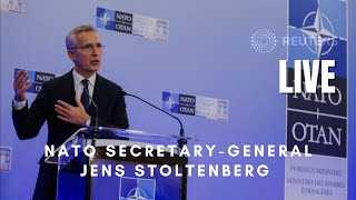LIVE: NATO Secretary-General Jens Stoltenberg addresses the press after NATO foreign ministers me…