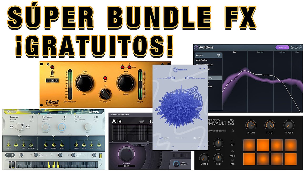 ⚡Súper Bundles FX & VSTi⚡ ¡GRATUITOS! YouTube