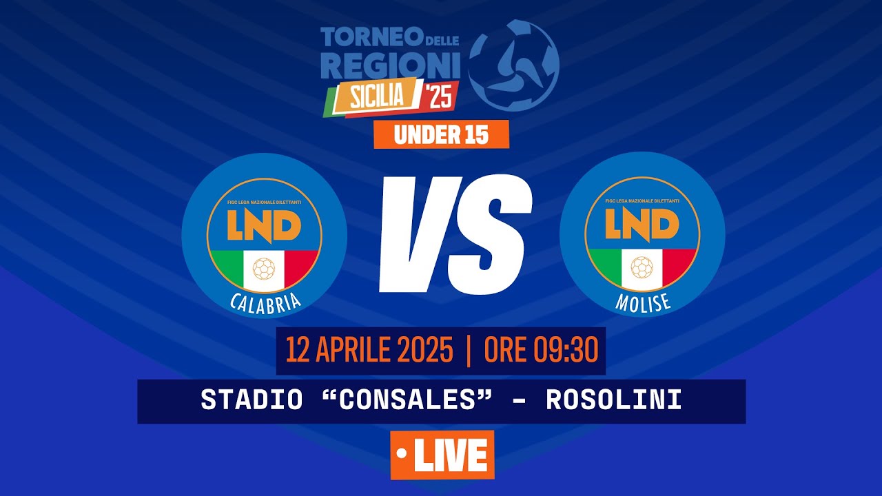TDR 2025 - Under 15 | Calabria - Molise