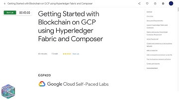 Qwiklabs | Getting Started with Blockchain on GCP using Hyperledger Fabric and Composer [GSP420]