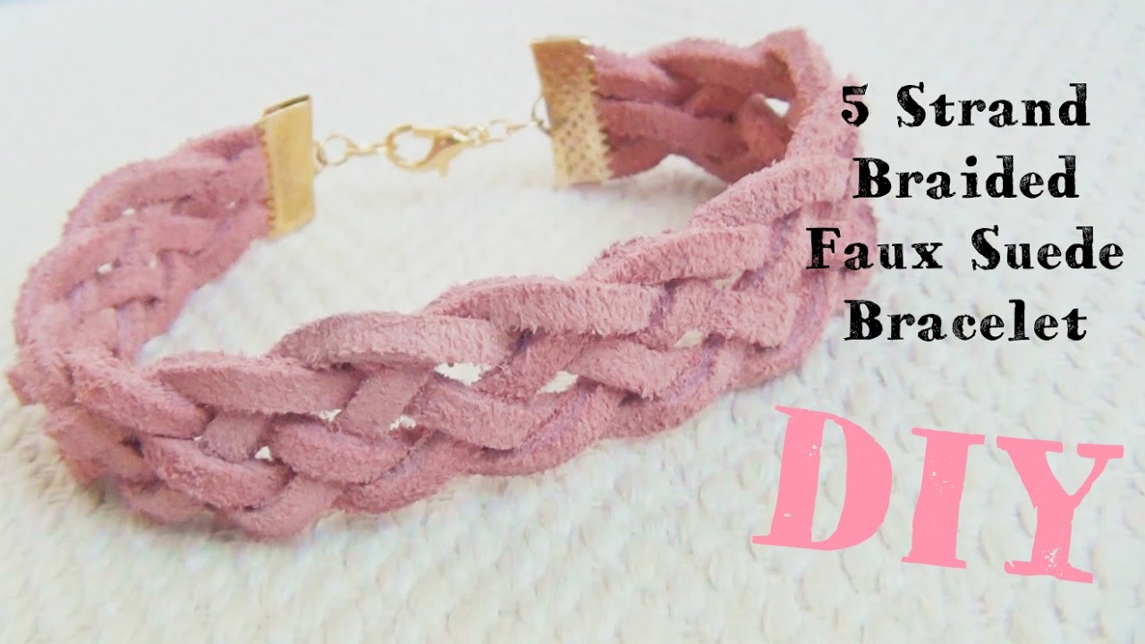 Easy way to make 5-STRAND BRAID with thread or yarn - SewGuide | 5 strand  braids, Yarn ribbon and thread, Braided leather bracelet