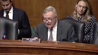 Durbin Pushes Back on Senator Marsha Blackburn's (R-TN) Opposition to Mr. Ritz's Nomination