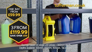 Tufferman Storalex | Simplifying Storage | UK Television Campaign