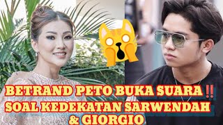Download Lagu HAH‼️🔥 Betrand Peto Buka Suara! Kedekatan Sarwendah \u0026 Giorgio Antonio Jadi Sorotan🤔🤔 MP3 Download Lagu HAH‼️🔥 Betrand Peto Buka Suara! Kedekatan Sarwendah \u0026 Giorgio Antonio Jadi Sorotan🤔🤔 MP3