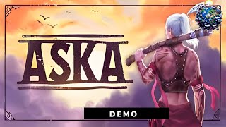 Aska gameplay FR :  Explorer des terres inexplorées et fondez une redoutable tribu viking