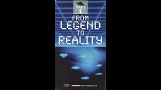 UFOS MIRACLE OF THE UNKNOWN: PART 1 FROM LEGEND TO REALITY VHS