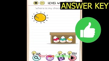 Brain Test Tricky Puzzles LEVEL 44 Where is my chocolate egg - Gameplay Walkthrough Android IOS