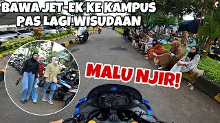 ZX25R DIPAKE KE KAMPUS PAS LAGI ADA WISUDA‼️