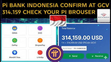 PI NETWORK UPDATE 2025: PI NETWORK Bank Indonesia Confirms GCV $314,159! Check Pi Browser ✅