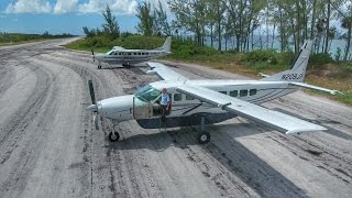 Bahamas Flight VLOG  Private Island Flight