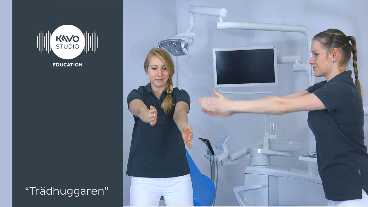 Ergonomiska övningar för tandvården: “Trädhuggaren” - EN subtitle