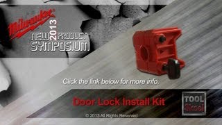 Milwaukee Door Lock Installation Kit  | Preview