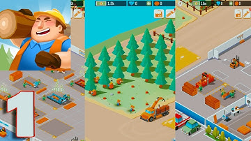 Lumber Inc - | First Impression | Gameplay Walkthrough Part 1 (iOs Android) No Commentary #lumberinc